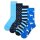 Happy Socks Unisex Socken, 4er Pack - Everyday Crew, Geschenkbox, Baumwoll-Mix