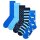 Happy Socks Unisex Socks, 5-Pack - Everyday Crew 5-Pack, Patterned Socks, Cotton Blend