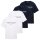 TOM TAILOR Men’s T-Shirt, 4-Pack - T-Shirt with Print, Crew Neck, Regular Fit, Cotton