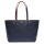 LACOSTE Damen Handtasche - Anna Petit Piqué Zipped Shopping Bag, 30x35x14cm (HxBxT)