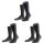 FALKE Herren 3er Pack Socken - Airport, Kurzstrumpf, Uni, Gr. 41-48, (3x 1 Paar)