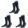 FALKE Herren 3er Pack Socken - Airport, Kurzstrumpf, Uni, Gr. 41-48, (3x 1 Paar)