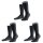 FALKE Herren 3er Pack Socken - Airport, Kurzstrumpf, Uni, Gr. 41-48, (3x 1 Paar)
