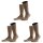 FALKE Herren 3er Pack Socken - Airport, Kurzstrumpf, Uni, Gr. 41-48, (3x 1 Paar)