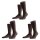 FALKE Herren 3er Pack Socken - Airport, Kurzstrumpf, Uni, Gr. 41-48, (3x 1 Paar)