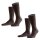 FALKE Herren 2er Pack Socken - Airport, Kurzstrumpf, Uni, Gr. 41-48, (2x 1 Paar)