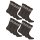 FILA Unisex Socken 12 Paar - Street, Sport, Lifestyle, Socks Set, Stripes (4x 3 Paar)