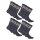 FILA Unisex Socken 12 Paar - Street, Sport, Lifestyle, Socks Set, Stripes (4x 3 Paar)