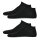 Hudson 4 Paar Herren Sneaker Socken - Only, Füssling, Invisible, uni (2x 2-Pack)