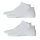 Hudson 4 Paar Herren Sneaker Socken - Only, Füssling, Invisible, uni (2x 2-Pack)