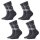 Burlington 4er Pack Damen Socken WHITBY - Kurzstrumpf, Rauten, 36-41 (4x 1 Paar)