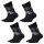 Burlington 4er Pack Damen Socken WHITBY - Kurzstrumpf, Rauten, 36-41 (4x 1 Paar)