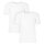 BALDESSARINI Herren Unterhemd 2er Pack - T-Shirt, Rundhals, Halbarm, Stretch Cotton