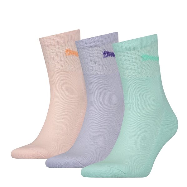 Apricot/Flieder/Türkis