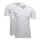 RAGMAN Herren T-Shirt 2er Pack - 1/2 Arm, Unterhemd, V-Neck