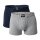 CECEBA Mens Shorts, Pack of 2 - Short Pants, Basic, Cotton Stretch, M-8XL, plain