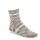 BIRKENSTOCK Womens socks - Stocking, Ethno Linen, Jacquard, Linen-Viscose yarn