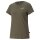 PUMA Ladies T-Shirt - ESS Embroidered Tee, Round Neck, Short Sleeve, Plain