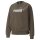PUMA Damen Pullover - ESS+ Metallic Logo Crew, Sweater