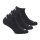 Diadora Unisex Sneaker Socks - 3 Pack, Logo