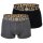 VERSACE Herren Trunks, 2er Pack - TOPEKA, Stretch Cotton, einfarbig