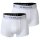 VERSACE Herren Boxer Shorts, 2er Pack - Trunk, Retroshorts, Logobund, Stretch Cotton