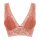 FEMILET Ladies Bra - Floral Touch, non-wired, bralette, t-shirt bra, floral lace