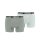 HEAD Mens Boxer Shorts, 2-Pack - Basic, Cotton Stretch, plain