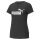 PUMA Women T-Shirt - ESS+ Metallic Logo Tee, round Neck, short Sleeve, uni